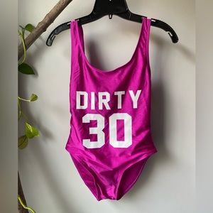 Amazon purchased hot pink one piece swimsuit Size Medium